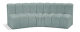 Arc Vegan Leather Modular Sofa - Elevate Your Space with Contemporary Luxury and Versatile Design