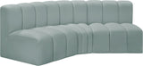 Arc Vegan Leather Modular Sofa - Elevate Your Space with Contemporary Luxury and Versatile Design
