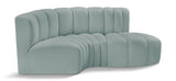 Arc Vegan Leather Modular Sofa - Luxurious, Versatile Design Perfect for Chic Living Spaces and More