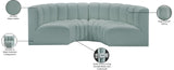 Arc Vegan Leather Modular Sofa - Elevate Your Space with Luxurious Design and Versatile Style Options