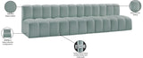 Arc Vegan Leather Modular Sofa: Elevate Your Space with Timeless Sophistication and Versatile Design