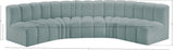Arc Vegan Leather Modular Sofa: Elevate Your Space with Luxurious Comfort and Modern Versatility