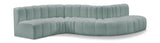 Arc Vegan Leather Modular Sofa – Elevate Your Space with Timeless Sophistication and Versatile Style