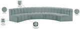 Arc Vegan Leather Modular Sofa - Elevate Your Space with Timeless Luxury and Versatile Design Options