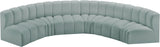 Arc Vegan Leather Modular Sofa - Elevate Your Space with Timeless Luxury and Versatile Design Options