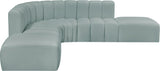Arc Vegan Leather Modular Sofa - Elevate Your Space with Luxurious Comfort and Timeless Style