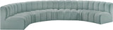 Arc Vegan Leather Modular Sofa – Elevate Your Space with Timeless Elegance and Versatile Design