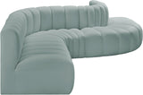 Arc Vegan Leather Modular Sofa - Elevate Your Space with Timeless Luxury and Versatile Comfort Today!