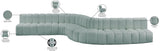 Arc Vegan Leather Modular Sofa - Elevate Your Space with Contemporary Luxury and Versatile Design