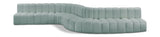 Arc Vegan Leather Modular Sofa - Elevate Your Space with Contemporary Luxury and Versatile Design