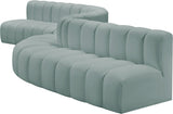 Arc Vegan Leather Modular Sofa - Elevate Your Space with Contemporary Luxury and Versatile Design