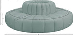 Arc Vegan Leather Modular Sofa - Elevate Your Space with Timeless Luxury and Versatile Design