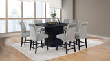 Stanton 9-piece Square Counter Height Dining Table Set Grey