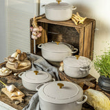 BALLARINI Bellamonte Cast Iron 4.75-qt Oval Dutch Oven