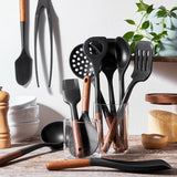 Staub Silicone with Wood Handle Cooking Utensil Sets