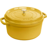 STAUB Cast Iron 7-qt Round Cocotte