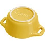 STAUB Ceramic 3-pc Mini Round Cocotte Set