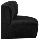 Arc Vegan Leather Curved Corner Chair - Elevate Your Space with Modern Luxury and Timeless Style