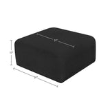 Arc Upholstered Modular Ottoman