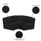 Arc Vegan Leather Modular Sofa – Elevate Your Space with Timeless Sophistication and Versatile Design!