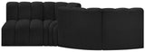 Arc Vegan Leather Modular Sofa - Elevate Your Space with Timeless Sophistication and Versatile Design