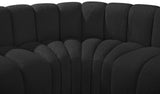 Arc Vegan Leather Modular Sofa - Elevate Your Space with Luxurious Design and Versatile Style Options