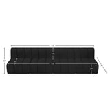 Arc Vegan Leather Modular Sofa: Elevate Your Space with Timeless Sophistication and Versatile Design