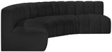 Arc Vegan Leather Modular Sofa: Elevate Your Space with Luxurious Comfort and Modern Versatility