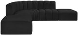Arc Vegan Leather Modular Sofa - Elevate Your Space with Luxurious Comfort and Timeless Style