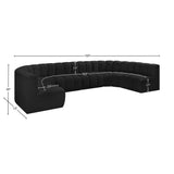 Arc Vegan Leather Modular Sofa - Elevate Your Space with Timeless Luxury and Versatile Design