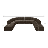 Arc Vegan Leather Modular Sofa – Elevate Your Space with Timeless Sophistication and Versatile Style