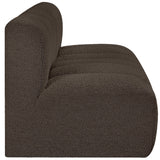 Arc Vegan Leather Modular Sofa - Luxurious Design with Deep Channel Tufting for Chic Interiors