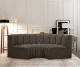 Arc Vegan Leather Modular Sofa – Elevate Your Space with Timeless Sophistication and Versatile Design!