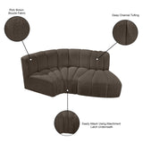 Arc Vegan Leather Modular Sofa - Luxurious, Versatile Design Perfect for Chic Living Spaces and More
