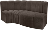 Arc Vegan Leather Modular Sofa - Luxurious, Versatile Design Perfect for Chic Living Spaces and More