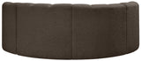 Arc Vegan Leather Modular Sofa - Elevate Your Space with Luxurious Design and Versatile Style Options