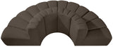 Arc Vegan Leather Modular Sofa - Elevate Your Space with Timeless Sophistication and Versatile Design