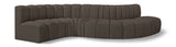 Arc Vegan Leather Modular Sofa – Elevate Your Space with Timeless Sophistication and Versatile Style