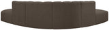 Arc Vegan Leather Modular Sofa - Elevate Your Space with Luxurious Comfort and Timeless Style