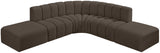 Arc Vegan Leather Modular Sofa - Elevate Your Space with Luxurious Comfort and Timeless Style