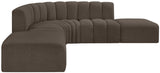 Arc Vegan Leather Modular Sofa - Elevate Your Space with Luxurious Comfort and Timeless Style