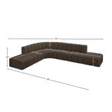 Arc Vegan Leather Modular Sofa – A Stylish, Versatile Statement Piece for Modern Living Spaces