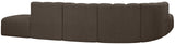 Arc Vegan Leather Modular Sofa – A Stylish, Versatile Statement Piece for Modern Living Spaces