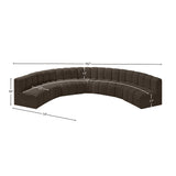 Arc Vegan Leather Modular Sofa – Elevate Your Space with Timeless Elegance and Versatile Design