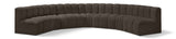Arc Vegan Leather Modular Sofa – Elevate Your Space with Timeless Elegance and Versatile Design