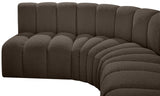 Arc Vegan Leather Modular Sofa – Elevate Your Space with Timeless Elegance and Versatile Design