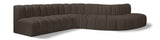 Arc Vegan Leather Modular Sofa - Elevate Your Space with Timeless Luxury and Versatile Comfort Today!