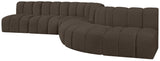 Arc Vegan Leather Modular Sofa - Elevate Your Space with Timeless Luxury and Versatile Comfort Today!