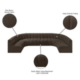 Arc Vegan Leather Modular Sofa - Elevate Your Space with Timeless Luxury and Versatile Design