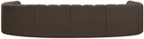 Arc Vegan Leather Modular Sofa - Elevate Your Space with Timeless Luxury and Versatile Design